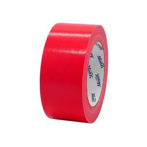 古藤工業 カラー布テープ 幅50mm×長さ25m 赤 1巻 F854143-NO890ｱｶ-イメージ1