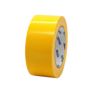 古藤工業 カラー布テープ 幅50mm×長さ25m 黄 1巻 F854144-NO890ｷｲ-イメージ1