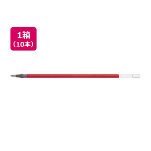 ぺんてる ゲルインキボールペン0.5mm替芯 赤 10本 1箱(10本) F849720-KF5-B-イメージ1