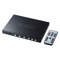 サンワサプライ 4入力1出力HDMI画面分割切替器(4K対応) SWUHD41MTV