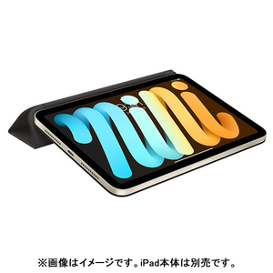 Apple 【純正】 iPad mini(第6世代)用Smart Folio ブラック MM6G3FE/A-イメージ3