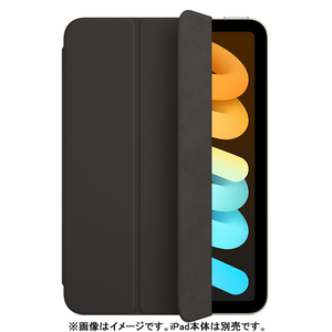 Apple 【純正】 iPad mini(第6世代)用Smart Folio ブラック MM6G3FE/A-イメージ5