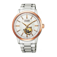 シチズン 腕時計 シチズンコレクション メカニカル クラシカルライン オープンハート 白 NB4024-95A