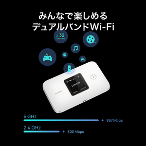 HUAWEI モバイルルーター Mobile WiFi 3 E5785-320A-イメージ4