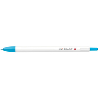 ゼブラ ノック式水性カラーペン クリッカート ライトブルー FCV0039-WYSS22-LB