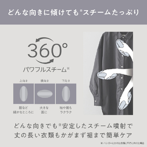 パナソニック 衣類スチーマー フロストブルー NI-FS690-A-イメージ10