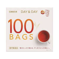 日東紅茶 紅茶ティーバッグ DAY&DAY 100バッグ入 1箱 F803713-10139