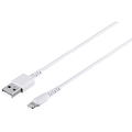 BUFFALO USB2．0ケーブル(Type-A to Lightning) 0．5m ホワイト BSMPCL105WH