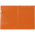 セキセイ ベルポスト(R) クリップファイル A4 短辺とじ ブラックオレンジ FCU5774-BP-5724-68-イメージ1