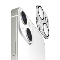 PGA iPhone 15/15 Plus用カメラフルプロテクター クリア PG-23ACLG01CL