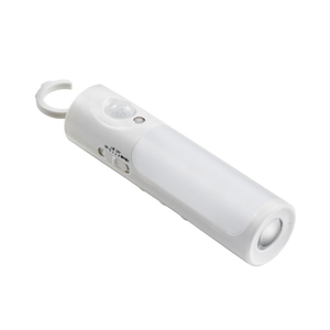 エルパ LEDセンサー付きライト+懐中電灯 人感センサー 乾電池式 PM-L256-イメージ2
