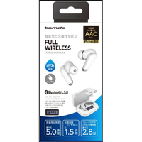 多摩電子工業 Bluetoothフルワイヤレスイヤフォン ホワイト TBS62W