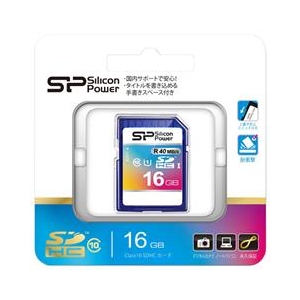 シリコンパワー 高速SDHC UHS-Iメモリーカード(Class 10・16GB) SP016GBSDH010V10-イメージ2