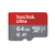 サンディスク microSDHC/microSDXC UHS-Iカード (64GB) Ultra グレー SDSQUAR-064G-JN3MA-イメージ1