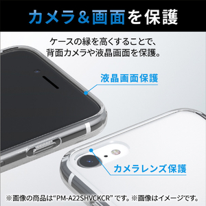 エレコム iPhone SE(第3世代)/SE(第2世代)/8/7用ハイブリッドケース TOUGH SLIM LITE フレームカラー リング付き ネイビー PM-A22STSLFCRNV-イメージ6