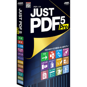 ジャストシステム JUST PDF 5 Pro 通常版 WEBJUSTPDF5PROﾂｳWDL-イメージ1