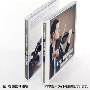 サンワサプライ Blu-ray・DVD・CDケース(10枚セット) ブラック FCD-PN10BKN-イメージ6