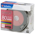 Verbatim 音楽用CD-R 80分 10枚入り Phono-R 10枚入り MUR80PHS10V1