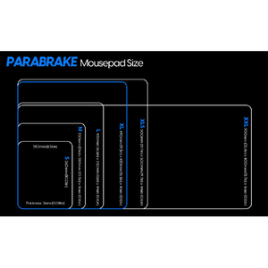 Pulsar ゲーミングマウスパッド(Slow Speed) XLサイズ ParaBrake V2 Black PMP13XLB2-イメージ10