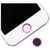 藤本電業 指紋認証対応ホームボタン iPhone 5s/6/6Plus用 クリア×ピンク OCIA04-イメージ2