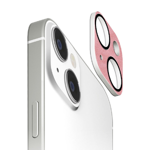 PGA iPhone 15/15 Plus用カメラフルプロテクター PVCレザー/ダスティピンク PG-23ACLG21PK-イメージ1