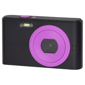 ケーヨー コンパクトデジタルカメラ ブラック×パープル NT-DC001(BPL)-イメージ1