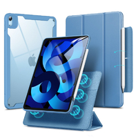 ESR iPad Air(第5/4世代)用Reboundハイブリッドケース360 Marine Blue ESR345