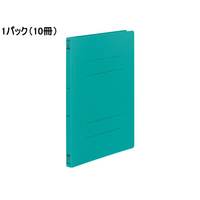 コクヨ フラットファイルPP A4タテ とじ厚15mm 緑 10冊 1パック(10冊) F809111ﾌ-H10G