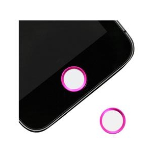 藤本電業 指紋認証対応ホームボタン iPhone 5s/6/6Plus用 ホワイト×ピンク OCIA10-イメージ2