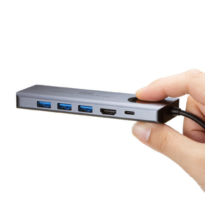 サンワサプライ USB3．2 Gen2対応Type-Cドッキングステーション USB-DKM1-イメージ9