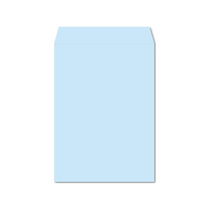 イムラ封筒 テープ付きカラー封筒 角2 フレッシュトーン ブルー 100枚 F829184-K2S547F-イメージ1