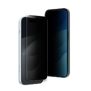 araree iPhone 15 Plus/15 Pro Max用のぞき見防止強化ガラスフィルム core AR25447I15PL-イメージ1