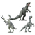 タカラトミー アニア ジュラシック･ワールド 新恐竜たちの激闘セット ｱﾆｱJWｼﾝｷﾖｳﾘﾕｳﾀﾁﾉｹﾞｷﾄｳｾﾂﾄ-イメージ1