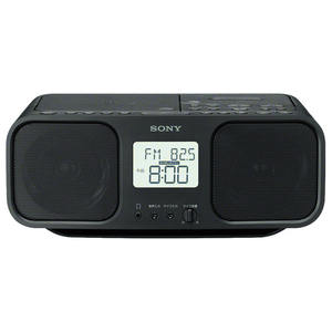 SONY CDラジオカセットレコーダー ブラック CFD-S401 B-イメージ2