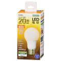 オーム電機 LED電球 E26口金 全光束330lm(2．6W 一般電球タイプ) 電球色相当 LDA3L-G AG52
