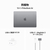 Apple 15インチMacBook Air： 8コアCPUと10コアGPUを搭載したApple M3チップ 16GB 512GB SSD スペースグレイ MXD13J/A-イメージ9