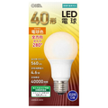 オーム電機 LED電球 E26口金 全光束560lm(4．6W普通電球全方向タイプ) 電球色相当 LDA5L-G AG52