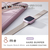 エレコム Apple Watch Series 9(41mm)用&me ハードバンパー ラバーコート ラベンダー AW-23BBPPRPU-イメージ3