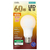 オーム電機 LED電球 E26口金 全光束840lm(7．1W普通電球全方向タイプ) 電球色相当 LDA7LGAG52-イメージ1