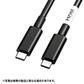 サンワサプライ DisplayPortAltモード TypeC ACTIVEケーブル(5m) (8．1Gbps×2) ブラック KC-ALCCA1250