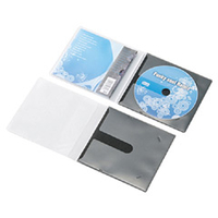 エレコム CD・DVDケース(30枚入り) ブラック CCD-DPC30BK