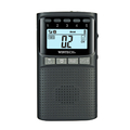 WINTECH 防災機能付きワンセグ/AM/FMポータブルデジタルラジオ ブラック EMR-701TV