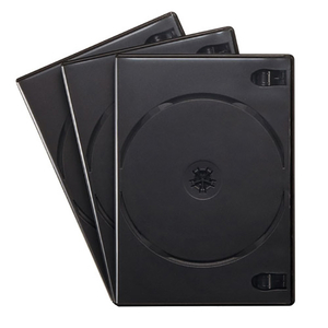 サンワサプライ DVDトールケース(3枚収納・3枚セット) ブラック DVD-TN3-03BKN-イメージ5