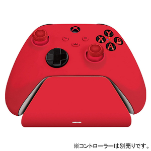 RAZER Xbox用ユニバーサル急速充電スタンド&充電スタンド用バッテリーキット Universal Quick Charging Stand for Xbox Pulse Red RC21-01750400-R3M1-イメージ1