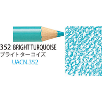 三菱鉛筆 uniアーテレーズカラー ブライトターコイズ 6本 FCV3043-UACN.352