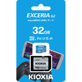 キオクシア microSDHC UHS-Iメモリカード(32GB) EXCERIA G2 KMU-B032G