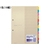 コクヨ カラー仕切カード(ファイル用) A4タテ 12山 2穴 10組 1パック(10組) F810204-ｼｷ-80N-イメージ1