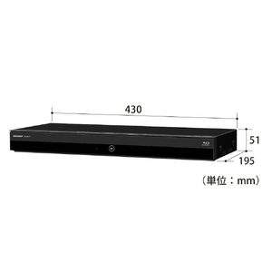 シャープ 2TB HDD内蔵ブルーレイレコーダー AQUOS ブルーレイ 2BC20ET1-イメージ11