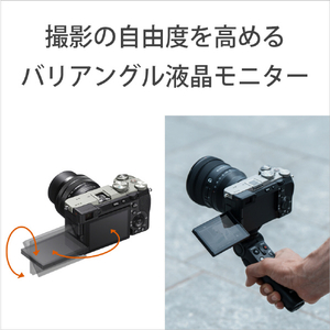 SONY デジタル一眼カメラ FE・ズームレンズキット FE 28-60mm F4-5.6 シルバー ILCE-7CM2LS-イメージ11