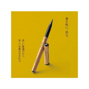 あかしや 天然竹筆ペン/透明ケース入り FCP1873-AK2000MP-イメージ5